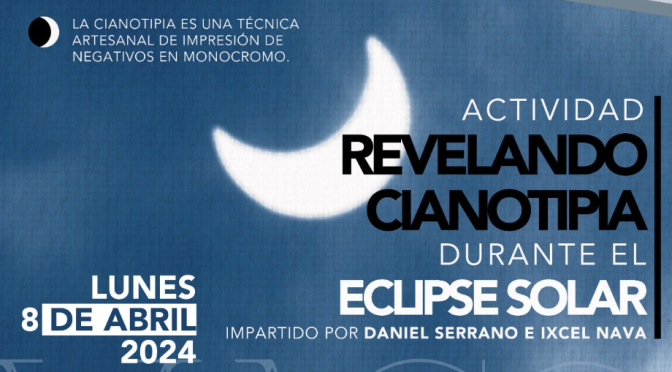 Invita el MACQ a la actividad Revelando Cianotipia con motivo del eclipse
