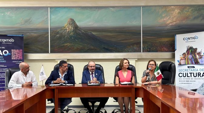 Firman Secult y UAQ convenio para impulsar la cultura en el estado