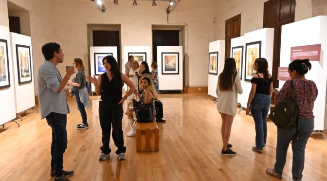 Inaugura Cuauhtémoc Velázquez su exposición Seres de luz